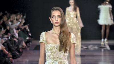 Georges Hobeika spring-summer 2018 couture collection. Courtesy of Georges Hobeika