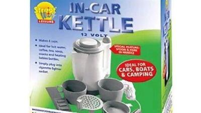 In-car kettle