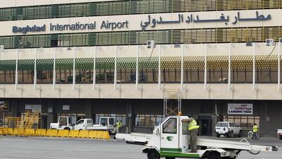 Baghdad International Airport, where a FlyDubai aircraft was hit by small-arms fire on its approach on January 26, 2015. Mohammed Ameen / Reuters