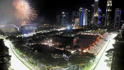 The Singapore Grand Prix saw Sebastian Vettel in dominant mood on Sunday. Mohammed Fyrol / AFP