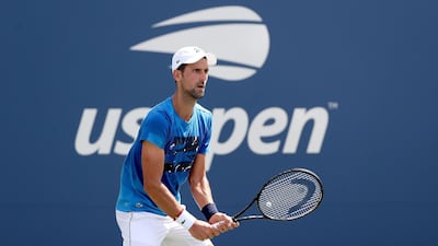 Novak Djokovic is aiming to become the first player in 11 years to successfully defend the US Open title. AFP