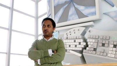 Danish Farhan Chairman and CEO, Xische & Co at Dubai Media City. Jeffrey E Biteng / The National