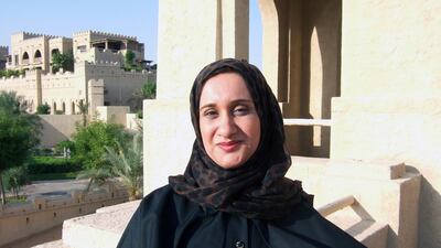 The Emirati author Lulwah Al Mansuri. Courtesy International Prize for Arab Fiction