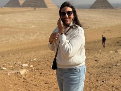 Egypt fan Hager Abunahwa has praised the team for making history. Photo: Hager Abunahwa