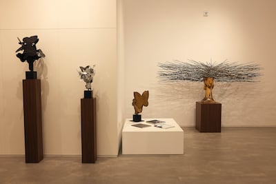 Manolo Valdes's works makes references to the masters of art history. Pawan Singh / The National