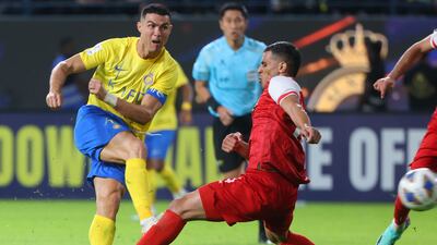 Cristiano Ronaldo failed to score before being substituted but Al Nassr were confirmed as Group E winners following a 0-0 draw with Persepolis. AFP
