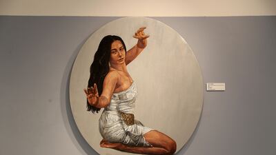 Her work embodies a language that she discovered when she was dealing with trauma that led her to seek dance and movement therapy