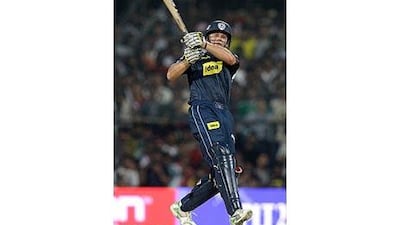 Adam Gilchrist has made a habit of scoring at the business end of a tournament.