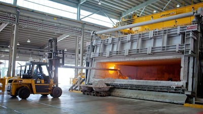 EGA's Al Taweelah plant was hit in an Iranian drone attack during the regional war. Photo: Mubadala