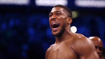 Anthony Joshua faces Otto Wallin in Riyadh on Saturday night. Getty Images