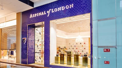 The new Aspinal of London store in The Dubai Mall.