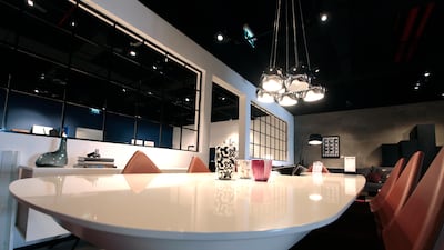 The Bo Concept furniture showroom. Jeffrey E Biteng / The National