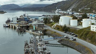 Fishing boats in Kodiak, Alaska, on September 13. Bloomberg
