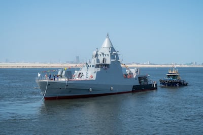 Falaj class patrol boats. Photo: Abu Dhabi Ship Building