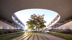 Huna Sculpture Park opened at H Residence on Jumeirah Road in 2024. Photo: Art Dubai