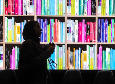 The fair will mark its anniversary on September 13 with Thirty-Five Years Forward: The Making of the Abu Dhabi International Book Fair. Victor Besa / The National