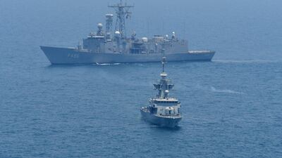 The Turkish Armed Forces and Qatar's military forces off hold joint exercises of the coast of Qatar. Turkish Armed Forces / EPA