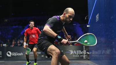 Marwan El Shorbagy, who has announced that he will now play squash for England, representing Egypt. Getty