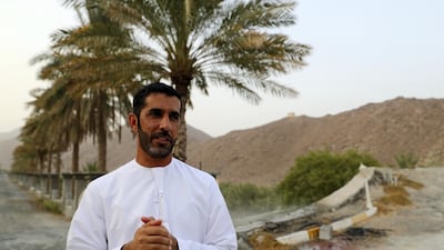 Ali Al Mazroui's family settled in Wadi Al Helo 80 years ago. Chris Whiteoak / The National