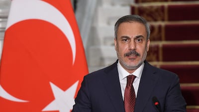 Turkey's Foreign Minister Hakan Fidan announced the preliminary agreement on Thursday. AFP