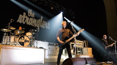 Jean-Jacques Burnel and Baz Warne of The Stranglers perform at the O2 Academy Brixton on March 11, 2016 in London. Lorne Thomson / Redferns / Getty Images