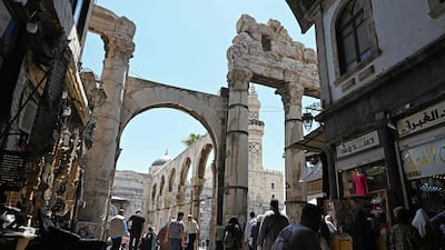 Syria's economy is in need of reconstruction and investment after 13 years of civil war. AFP