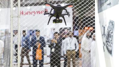 Space, aerospace and robotics have parts to play in keeping the world a safer place. Experts will discuss the latest technology and share ideas and concepts for future advancement during the Global Aerospace Summit at Adnec. Reem Mohammed / The National