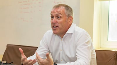 Paul Firth, Director of Occupational Health and Corporate Wellness at Icas International. Navin Khianey for The National