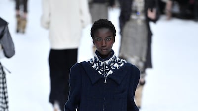 Karl Lagerfeld's last collection for Chanel Fall/Winter 2019/20 women's collection at Paris Fashion Week. Photo: Getty