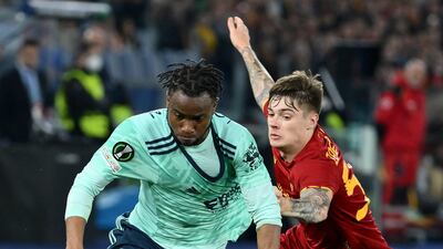 Ademola Lookman 5 – Had to wait until the 43rd minute to get his first bit of space in the Roma half, but even then, he was closed down pretty quickly. Substituted at the break. EPA