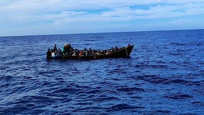 Migrants would pay up to €15,000 each for the sea leg of the voyage. EPA
