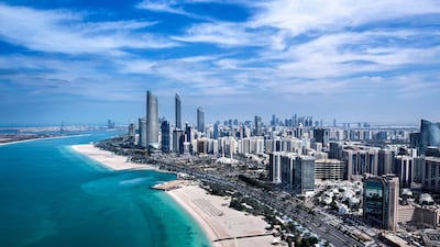 Abu Dhabi island today.