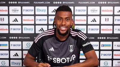 Alex Iwobi joined Fulham from Everton for £22m. Photo: Fulham Football Club