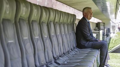 Bayern Munich manager Carlo Ancelotti struggled against Wednesday opponents, Atletico Madrid, domestically while manager of Real Madrid but did record a famous triumph over them in the 2014 Uefa Champions League final in Lisbon. Guenter Schiffmann / AFP