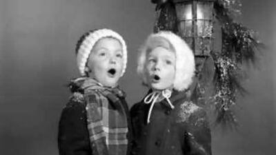 Children can get into the Christmas spirit (if not the woolly clothing) with carols at the Shangri-La hotel in Abu Dhabi.