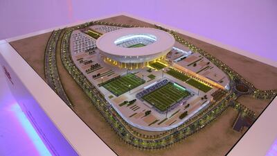 The Mohammed bin Rashid Stadium will be located in Al Aweer area and will have a capacity of 60,000 seats. Wam