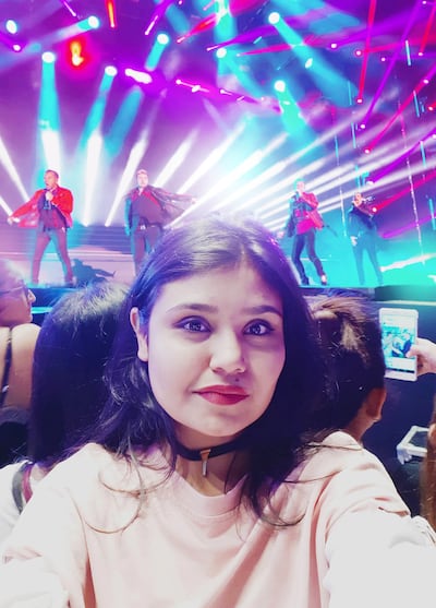 Raahima Nasim says Backstreet Boys helped her find her true calling as a graphic designer. Photo: Raahima Nasim