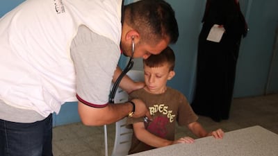 Medecins Sans Frontieres teams run mobile clinics to provide medical care and treatment for internally displaced people affected by conflict. James Nichols courtesy of MSF
