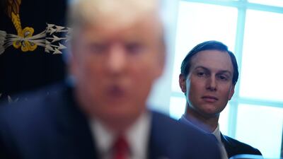 Jared Kushner has pushed the Trump administration's policy position on Israeli annexation plans of the West Bank. AFP