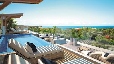 Royal Park - a new development of villas, townhouses and apartments on the island of Mauritius - is being heavily marketed at UAE-based investors. Courtesy Royal Park Mauritius
