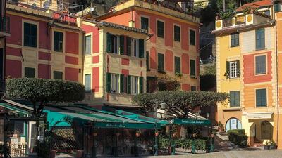 A deserted Piazza Martiri dell'Olivetta in Portofino, south of Genoa, where Italy, the world's fifth-largest destination, is paying a heavy price to the coronavirus pandemic. AFP.