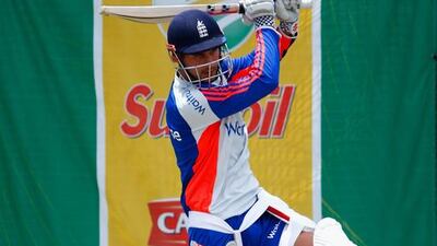 Alex Hales of England bats in the nets during England media access at the Wanderers Stadium on January 13, 2016 in Johannesburg, South Africa. Julian Finney/Getty Images