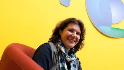 Dr Nichola Millard, 'futureologist' predicts consumer trends. BT headquarters, Dubai. Duncan Chard for the National