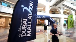 Mallathon returns to encourage people to continue exercising through another summer in Dubai. Chris Whiteoak / The National