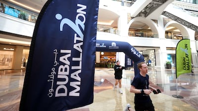 Mallathon returns to encourage people to continue exercising through another summer in Dubai. Chris Whiteoak / The National