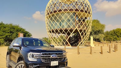The Ford Everest has various terrain modes, including Sand, and is a bona-fide off-road SUV. All photos: Gautam Sharma