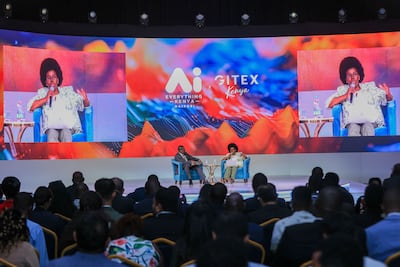 Monica Musenero Masanza, Minister of Science, Technology and Innovation, said AI can drive Uganda's economy forward. Photo: Gitex