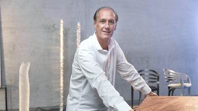 Arnaud Fontani at the Territorie(s) pop up store VIP party in D3. Antonie Robertson / The National