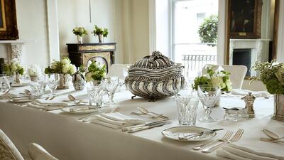 With rooms starting at Dh6,800 a night, Brown’s is not for the business traveller on a budget — but the central London hotel is steeped in history and includes a range of added extras. Courtesy Rocco Forte Hotels