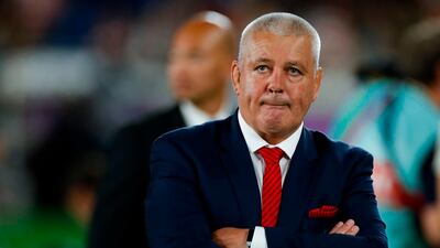Wales' head coach Warren Gatland will take charge of the national team for the last time in Friday's third-place play-off. AFP